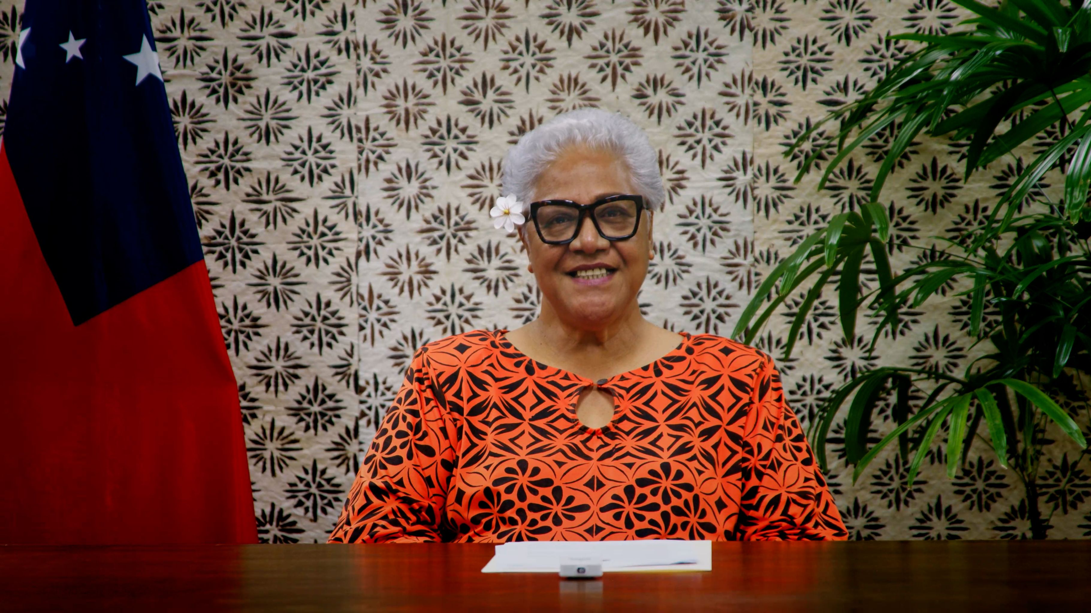 "A world without violence is possible." | Hon. Fiame Naomi Mataafa, Prime Minister of Samoa