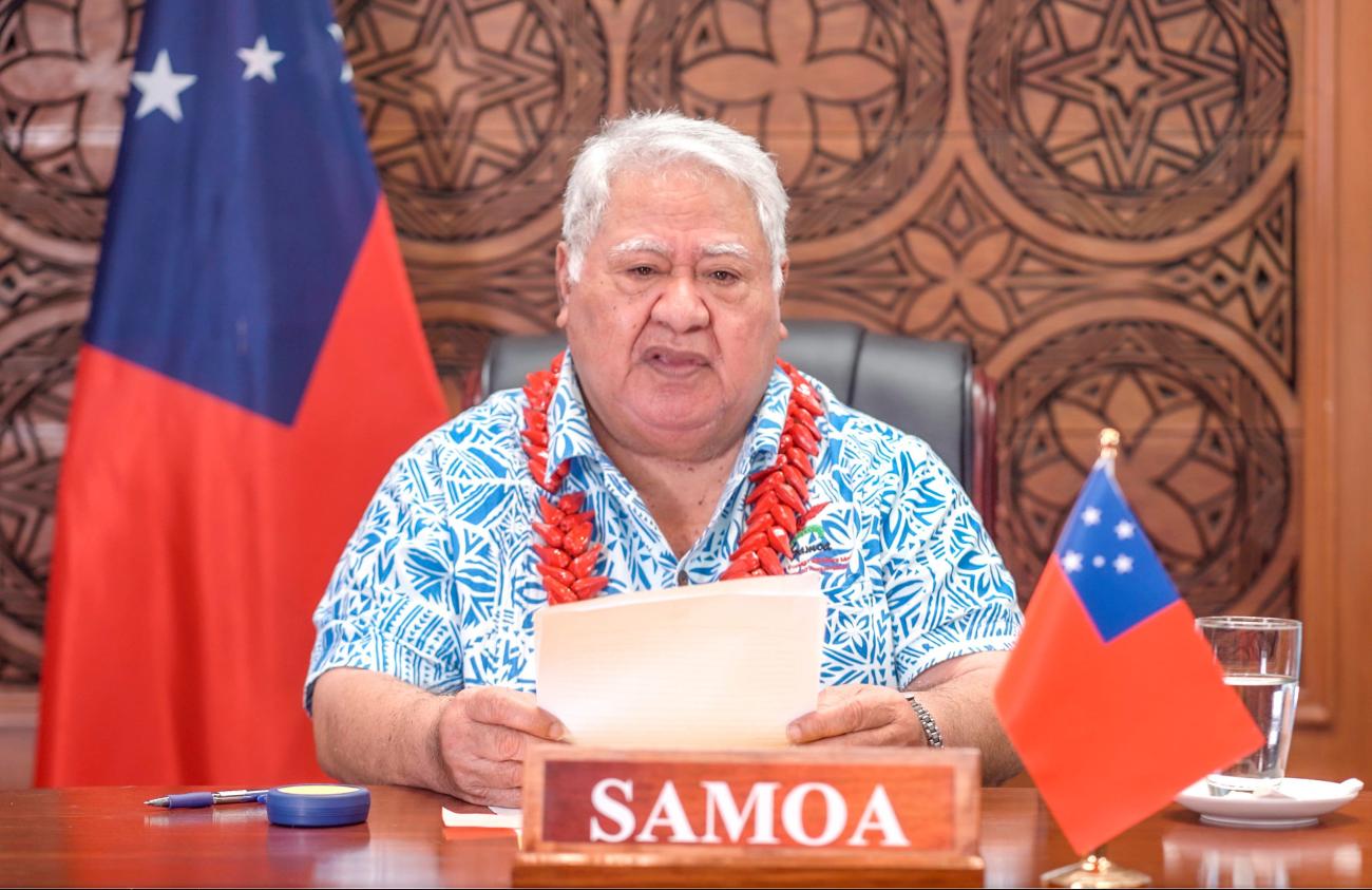 Honorable Prime Minister of Samoa, Tuilaepa Sailele Malielegaoi