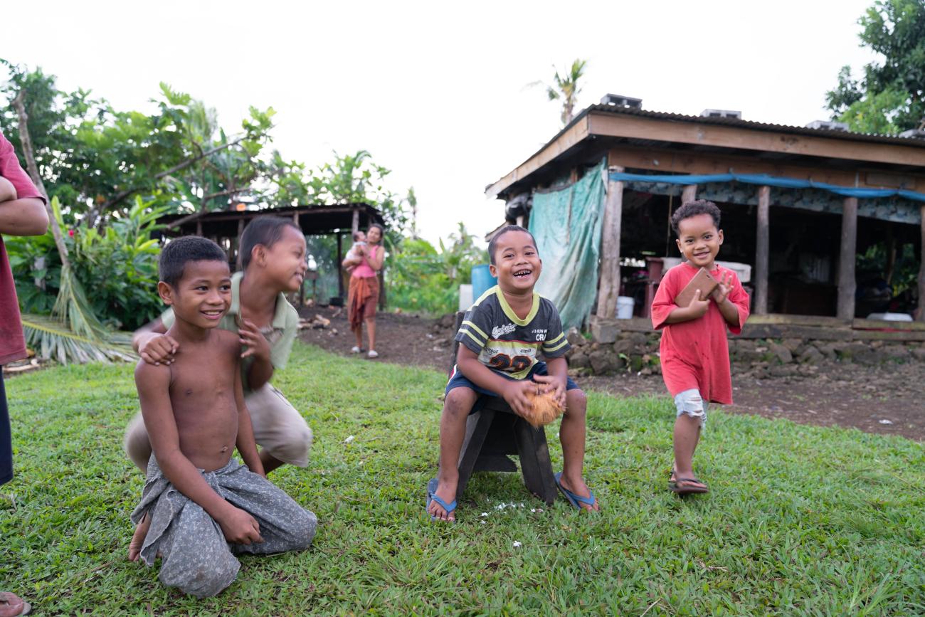 Children in the village