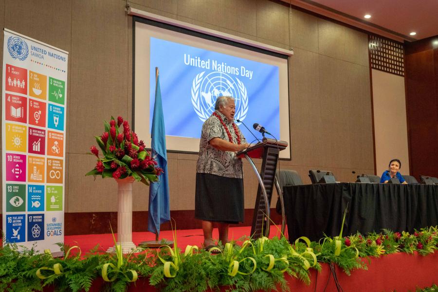 Samoa PM address at UN Day