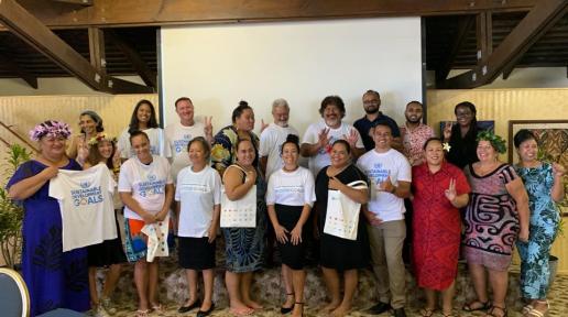 Cook Islands SDG team