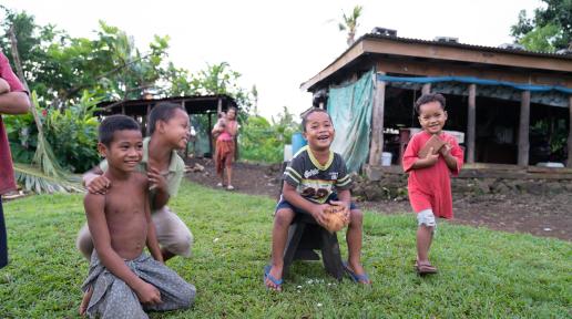 Children in the village